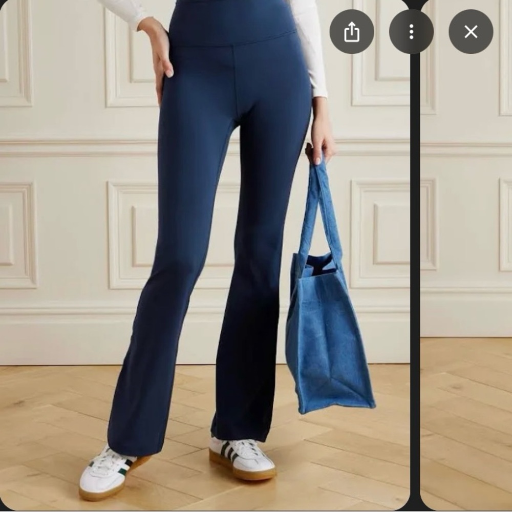 Lululemon Athletica Deep Blue Flare Pants
